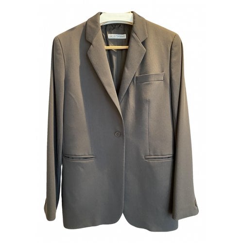 Pre-owned Emporio Armani Wool Blazer In Brown