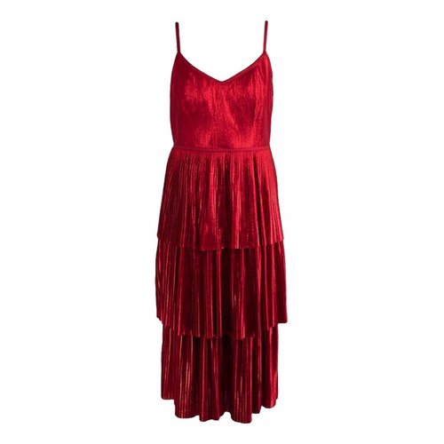 Pre-owned Notte By Marchesa Mid-length Dress In Red