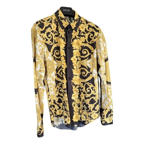Pre-owned Versace Shirt In Gold