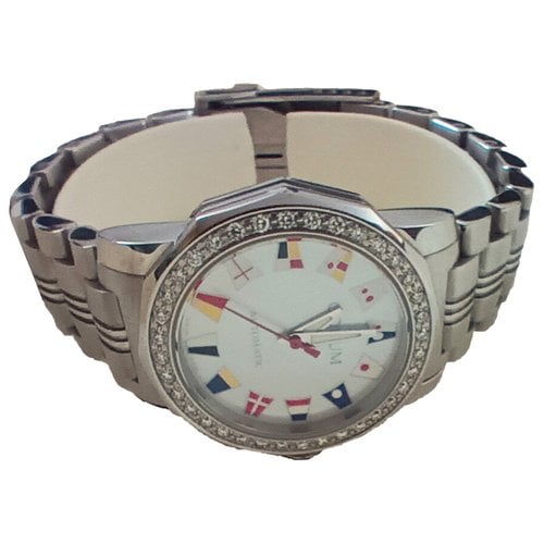 Pre-owned Corum Admiral's Cup Watch In Silver