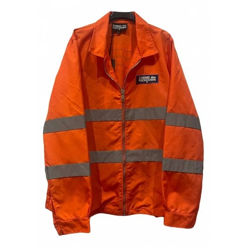 Pre-owned Comme Des Fuckdown Jacket In Orange