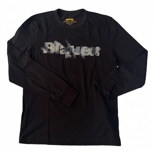 Pre-owned Blauer T-shirt In Black