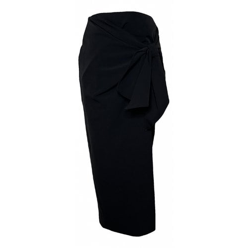Pre-owned Donna Karan Mid-length Skirt In Black
