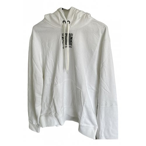 Pre-owned Burberry Jersey Top In White