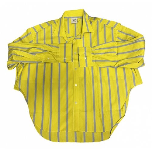 Pre-owned Vetements Knitwear & Sweatshirt In Yellow