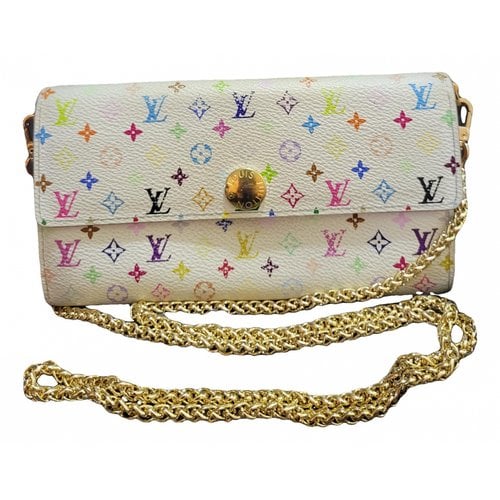 Pre-owned Louis Vuitton Sarah Leather Wallet In Multicolour