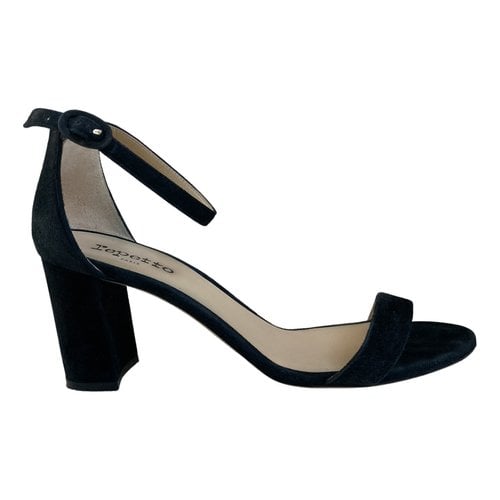 Pre-owned Repetto Sandals In Black