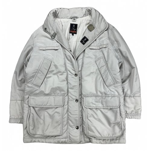 Pre-owned Fay Parka In White