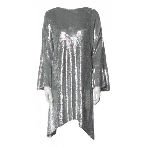 Pre-owned Iro Mid-length Dress In Silver