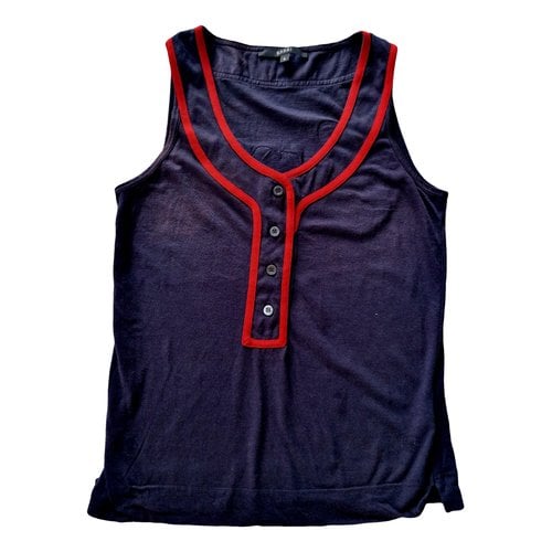 Pre-owned Gucci Vest In Navy