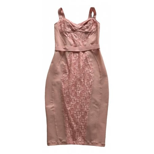 Pre-owned Agent Provocateur Mid-length Dress In Pink