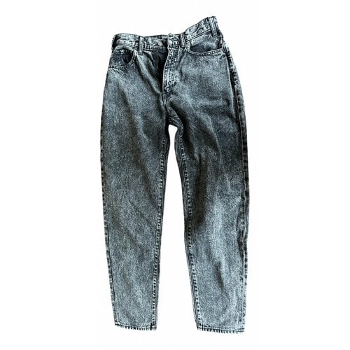 Pre-owned Celine Jeans In Grey
