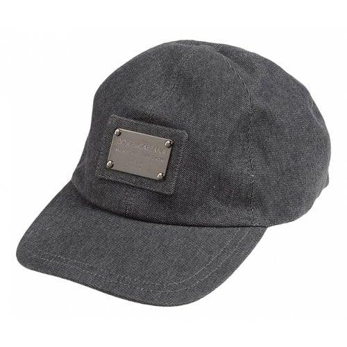 Pre-owned Dolce & Gabbana Hat In Grey