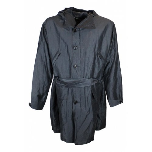 Pre-owned Burberry Cloth Parka In Anthracite