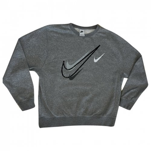 Pre-owned Nike Pull In Grey