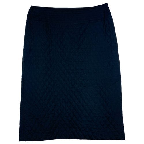 Pre-owned Moncler Mid-length Skirt In Black