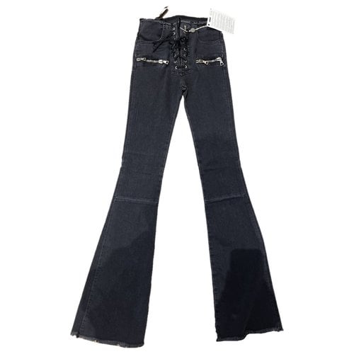 Pre-owned Ben Taverniti Unravel Project Bootcut Jeans In Anthracite