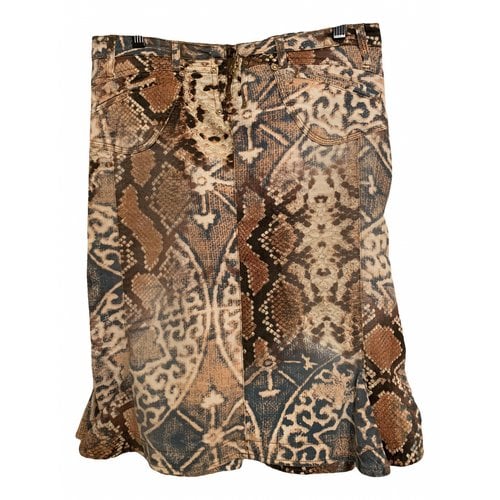 Pre-owned Just Cavalli Skirt In Multicolour
