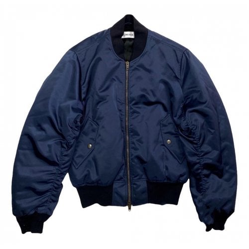 Pre-owned Balenciaga Tracksuit Jacket In Navy