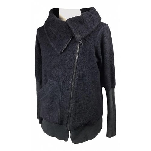 Pre-owned Vivienne Westwood Faux Fur Jacket In Black