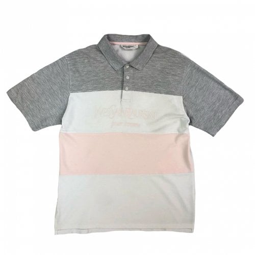 Pre-owned Saint Laurent Polo Shirt In Multicolour