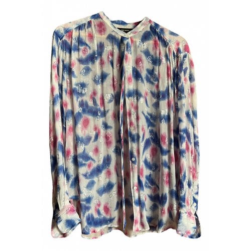 Pre-owned Isabel Marant Silk Shirt In Multicolour