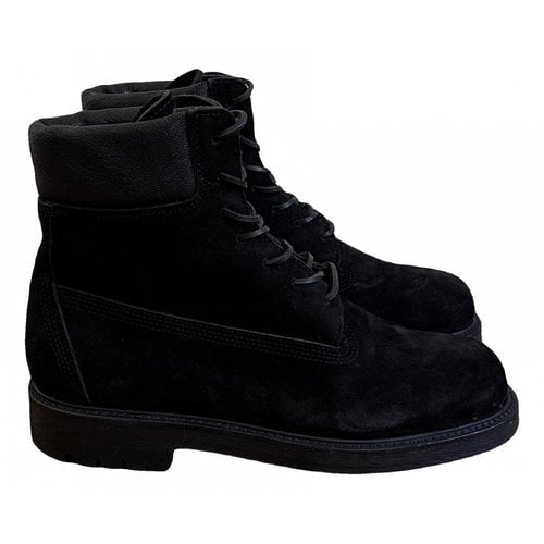 Pre-owned Hender Scheme Boots In Black