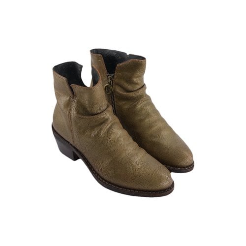 Pre-owned Fiorentini + Baker Leather Boots In Brown