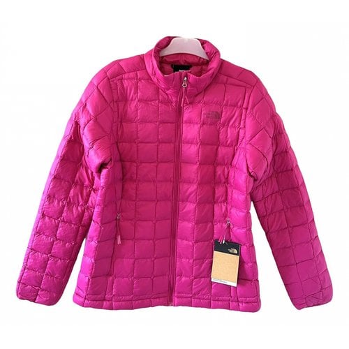 Pre-owned The North Face Biker Jacket In Pink