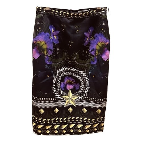 Pre-owned Givenchy Silk Mid-length Skirt In Multicolour