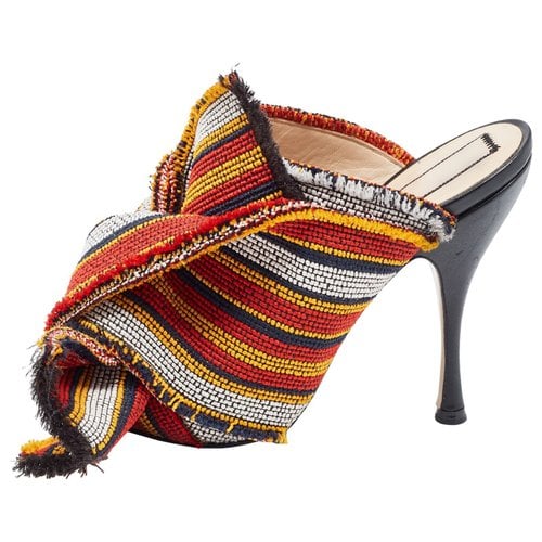 Pre-owned N°21 Cloth Sandal In Multicolour