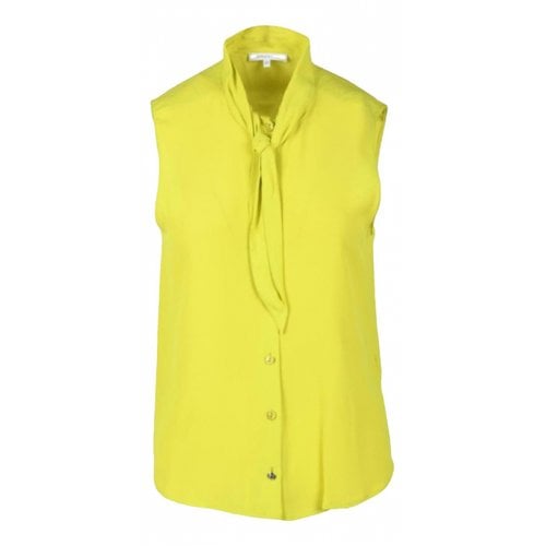Pre-owned Patrizia Pepe Blouse In Yellow