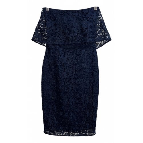 Pre-owned Likely Lace Mid-length Dress In Blue
