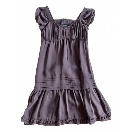 Pre-owned Max & Co Mini Dress In Purple