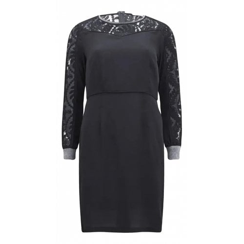 Pre-owned Custommade Silk Mid-length Dress In Black