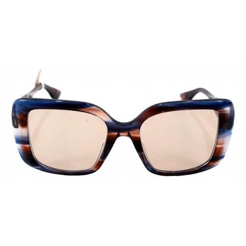 Pre-owned Dita Oversized Sunglasses In Blue