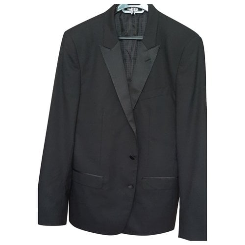 Pre-owned Dolce & Gabbana Wool Vest In Black