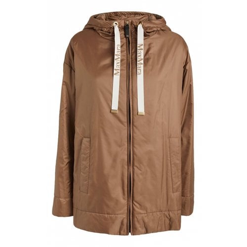Pre-owned Max Mara Jacket In Camel