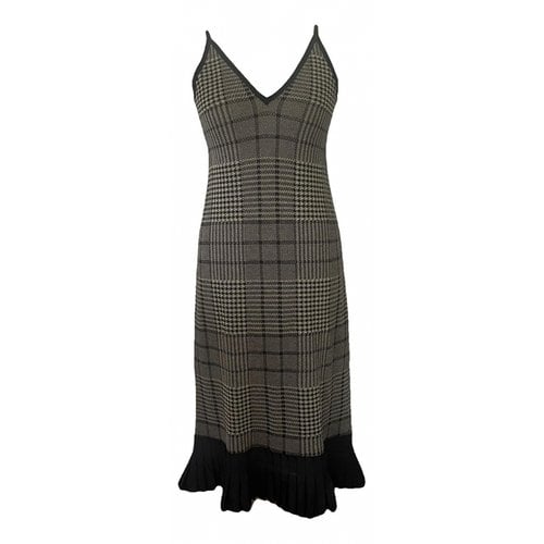 Pre-owned Mulberry Mid-length Dress In Brown