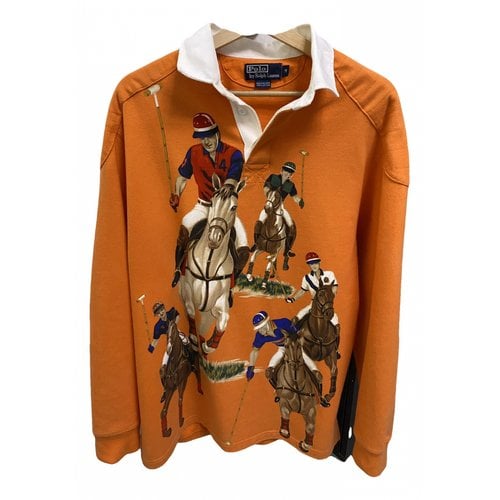 Pre-owned Polo Ralph Lauren Sweatshirt In Orange