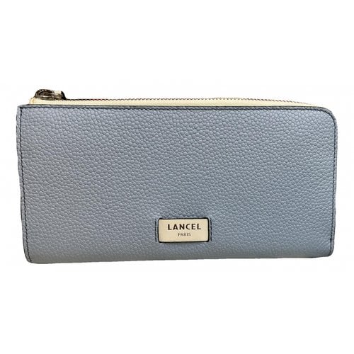 Pre-owned Lancel Leather Wallet In Multicolour
