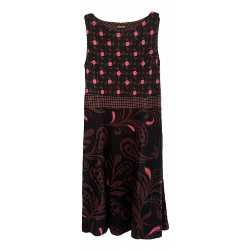 Pre-owned Maliparmi Mid-length Dress In Brown