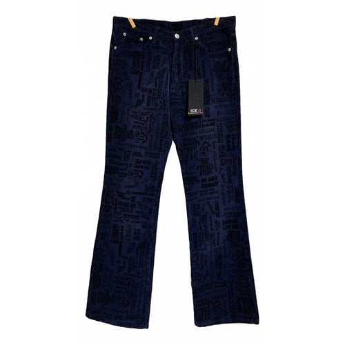 Pre-owned Iceberg Jeans In Blue