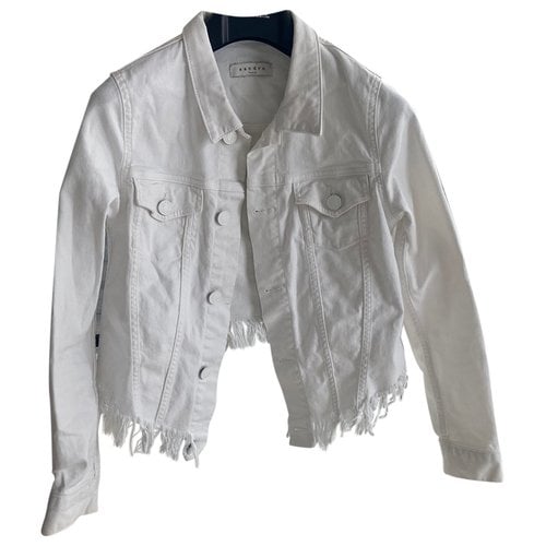 Pre-owned Sandro Top In White