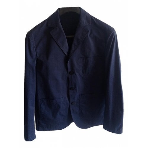 Pre-owned Msgm Suit In Blue