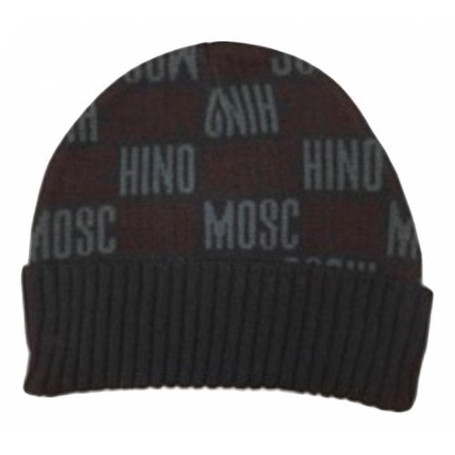 Pre-owned Moschino Hat In Blue