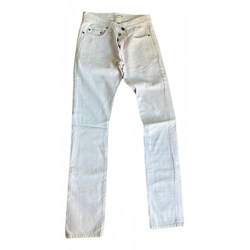 Pre-owned Saint Laurent Slim Jeans In Pink