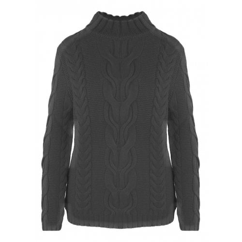 Pre-owned Malo Wool Sweatshirt In Anthracite