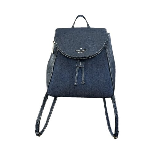 Pre-owned Kate Spade Backpack In Blue