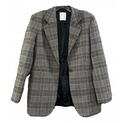 Pre-owned Sandro Wool Blazer In Other